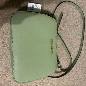 NWT Michael Kors Green Crossbody Bag